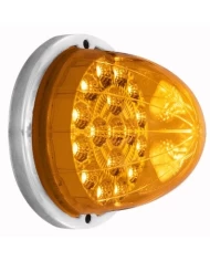 Led Cab Light With 17 Led W/Ring (Amber/Amber Lens)MSUS01-32143 Led Cab Light With 17 Led W/Ring (Amber/Amber Lens)MSUS01-32143