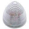 UP38367-9 LED 2" Round Beehive Light (Clearance/Marker) - Red LED/Clear Lens