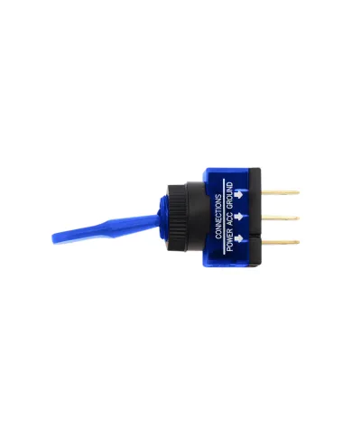 UP98354-Blue Illum Toggle 20 Amp 12V S.P.S.T. On/Off 1 Pc.