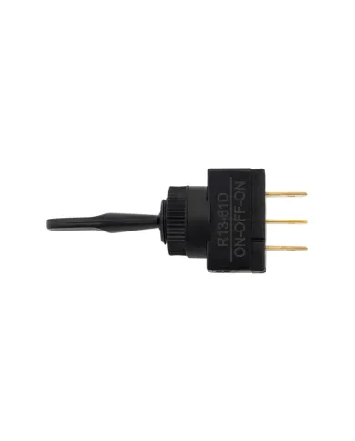 UP98356-Black Non-Illum Toggle 20 Amp 12V S.P.D.T. On/Off/On 1 Pc.