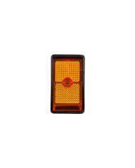 UP98358-Amber Illum Jumbo Rocker 16 Amp 12V S.P.S.T. On/Off 1 Pc.