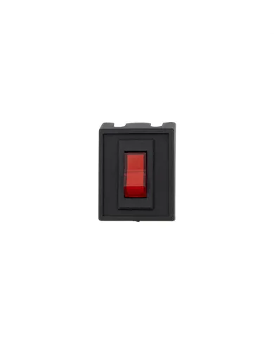 UP98363-Red Illum Rocker in Panel Mount Combo 20 Amp 12V S.P.S.T. On/Off 1 Set.