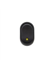 UP98367-Amber LED Oval Rocker 16 Amp 12V On/Off 1/2" Dia. 1 Pc.