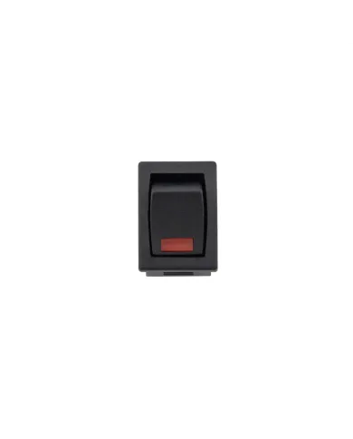 UP98369-Black Miniature LED Rocker 10 Amp 12V S.P.S.T. On/Off 1 Pc.