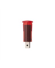 UP98372-Red Warning Light 16 Amp 12V w/2 Lucar Terminals, 1 Pc.