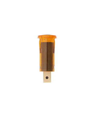UP98373-Amber Warning Light 16 Amp 12V w/2 Lucar Terminals, 1 Pc.