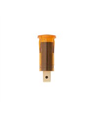 UP98373-Amber Warning Light 16 Amp 12V w/2 Lucar Terminals, 1 Pc.