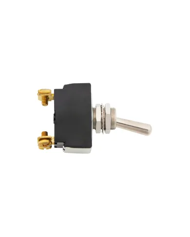 UP98376-Heavy Duty Toggle w/ 4 Screw Terminals 30 Amp 12V D.P.S.T On/Off 1 Pc.