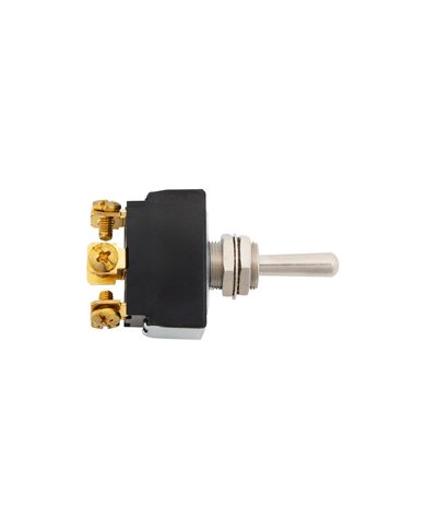 UP98377-Heavy Duty Toggle w/ 6 Screw Terminals 30 Amp 12V D.P.S.T Mom.On/Off/Mom.On 1 Pc.