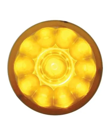 UP38427-11 LED Watermelon Light - Amber LED/Amber Lens