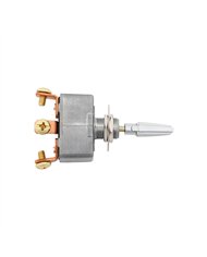 UP98381-All Metal Heavy Duty Toggle w/ 3 Screw Terminals 50 Amp 12V S.P.S.T. On/Off/On 1 Pc.