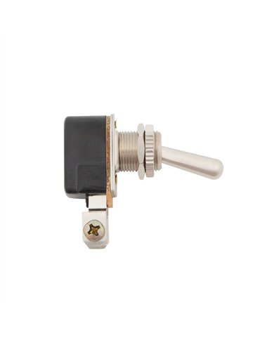 UP98388-Bakelight Toggle w/ 2 Screw Terminals 15 Amp 12V S.P.S.T. On/Off 1 Pc.
