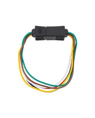 UP98404-6-Way Squared Moisture Proof M/FM Trailer Connectors w/ Polarized Plugs, 1 Pc.