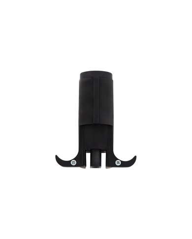 UP98407-6-Pole Round to 4-Way Flat M/FM Trailer Plug Adapter, 1 Pc.