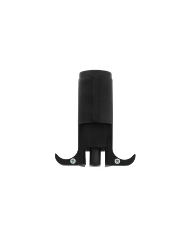 UP98407-6-Pole Round to 4-Way Flat M/FM Trailer Plug Adapter, 1 Pc.