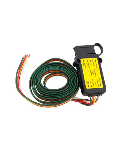 UP98409-5-Wire to 4-Pole Universal Utility & Tail Light Convertor, 1 Pc.