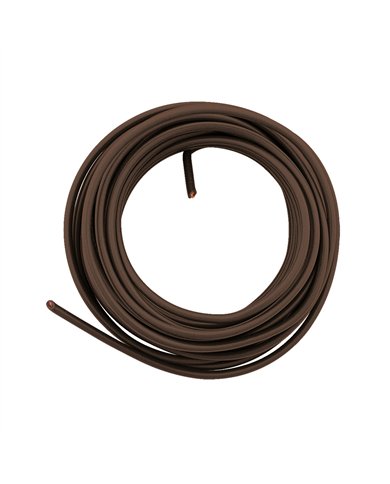 UP98423-Primary Wire - Rated 80 C 14 AWG, Brown 15 Ft.