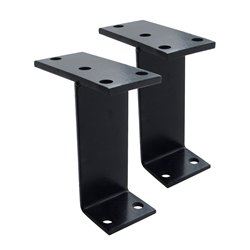 UP20231-Black Mounting Bracket (Pair)