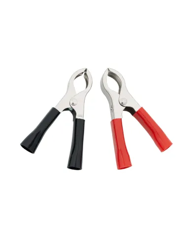 UP98440-50 Amp Clamps w/ Vinyl Handles 1Red/1Black 1 Set.