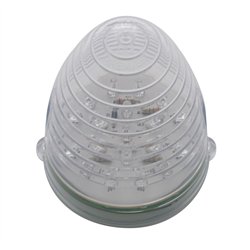 UP38461-19 LED Beehive Grakon 1000 Cab Light - Amber LED/Clear Lens