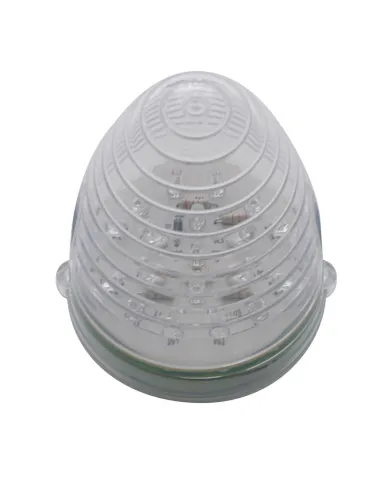 UP38461-19 LED Beehive Grakon 1000 Cab Light - Amber LED/Clear Lens