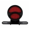 UP20290-Black Motorcycle Rear Fender Mounting Bracket With 1928 LED "DUO Lamp" Tail Light
