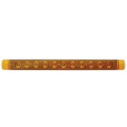 UP38463-11 LED 17" Turn Signal Light Bar - Amber LED/Amber Lens
