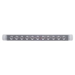 UP38464-11 LED 17" Turn Signal Light Bar - Amber LED/Clear Lens