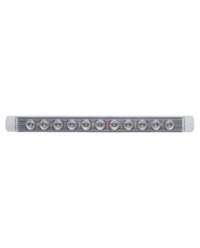 UP38464-11 LED 17" Turn Signal Light Bar - Amber LED/Clear Lens
