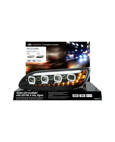 UP99212-United Pacific Peterbilt 386 Modular Headlight Display-35841