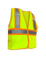 UP99219XXL-RigGear High Visibility Reflective Yellow Safety Vest-XX Large