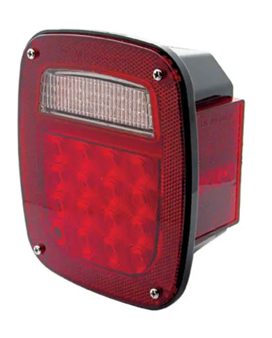UP38491B-LED Universal Combination Tail Light With License Light & Side Marker (Bulk)