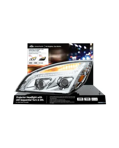 UP99232-United Pacific Freightliner Cascadia Modular Headlight Display-35819