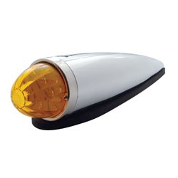 UP38511-17 LED Watermelon Cab Light Kit With Die Cast Housing - Amber LED/Amber Lens