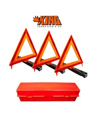 UP99251-Emergency Warning Triangle Kit (3-Pack)