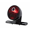UP20291-DUO Lamp Motorcycle Rear Fender Tail Light With Red Glass Lens & Blue Dot