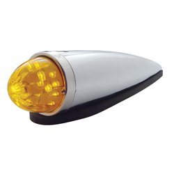 UP38511-17 LED Watermelon Cab Light Kit With Die Cast Housing - Amber LED/Amber Lens
