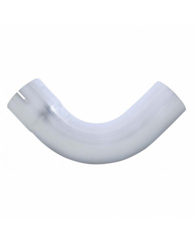 UPAE902-4-1212-Aluminized 90 Degree Exhaust Expanded Elbow, 4" I.D. To 4" O.D. - 12" X 12"