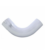 UPAE902-4-1212-Aluminized 90 Degree Exhaust Expanded Elbow, 4" I.D. To 4" O.D. - 12" X 12"