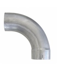 UPAE902-5-1212-Aluminized 90 Degree Exhaust Expanded Elbow, 5" I.D. To 5" O.D. - 12" X 12"