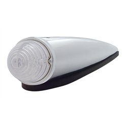 UP38516-17 LED Beehive Cab Light Kit - Amber LED/Clear Lens