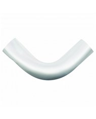 UPCE902-5-1818-Chrome 90 Degree Exhaust Expanded Elbow, 5" I.D. To 5" O.D. - 18" X 18"