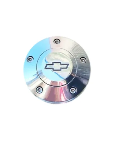 FSPHP5-CHEVYA - 5-Hole Horn - Polished - Chevy Engraving