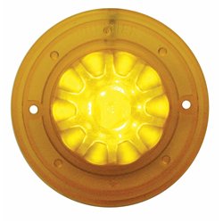 UP38734-13 LED Watermelon Honda Light - Amber LED/Amber Lens