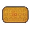 UP38746-15 LED Rectangular Turn Signal Light - Amber LED/Amber Lens