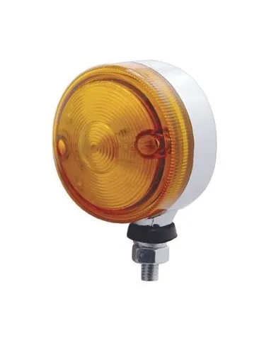 UP38853-15 LED 3" Single Face Light - Amber LED/Amber Lens