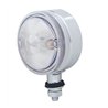UP38856-15 LED 3" Single Face Light - Red LED/Clear Lens