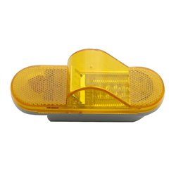 UP38857B-28 LED Mid-Trailer Turn Signal Light - Amber LED/Amber Lens (Bulk)