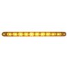 UP38942-10 LED 9" Turn Signal Light Bar - Amber LED/Amber Lens