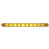 UP38942-10 LED 9" Turn Signal Light Bar - Amber LED/Amber Lens